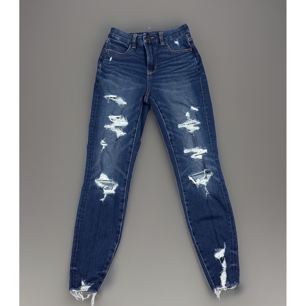 American Eagle Curvy Hi Rise Jeggings The Dream Jean Women's Size 00 Short AE